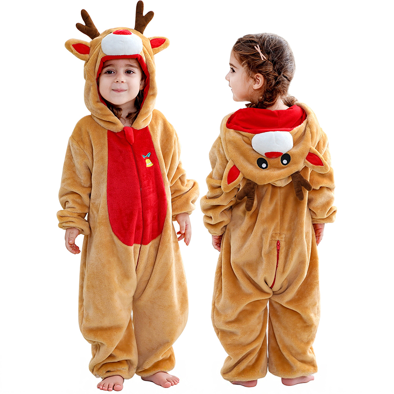 Spiderman Jumpsuit Kids - MICHLEY Świąteczne Pajacyki Niemowlęce Flanelowe Kostiumy