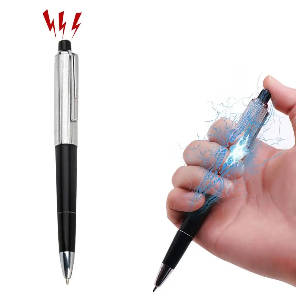 Shock Pen Prank Toy - 1 szt. Kreatywny długopis z elektrowstrząsem,