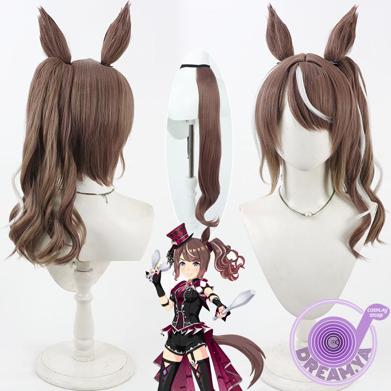 Anime Cosplay Wig Heat Resistant - Peruka Cosplay Highkey Hallowed Uma Musume