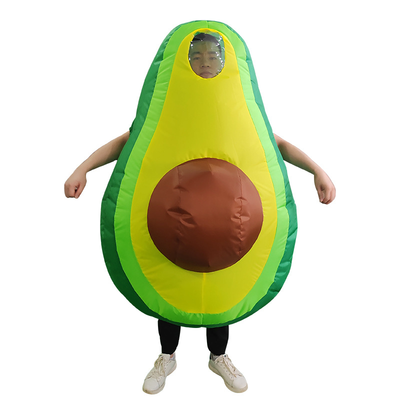 Costumes - Kostiumy dmuchane w kształcie awokado, kreskówkowe
