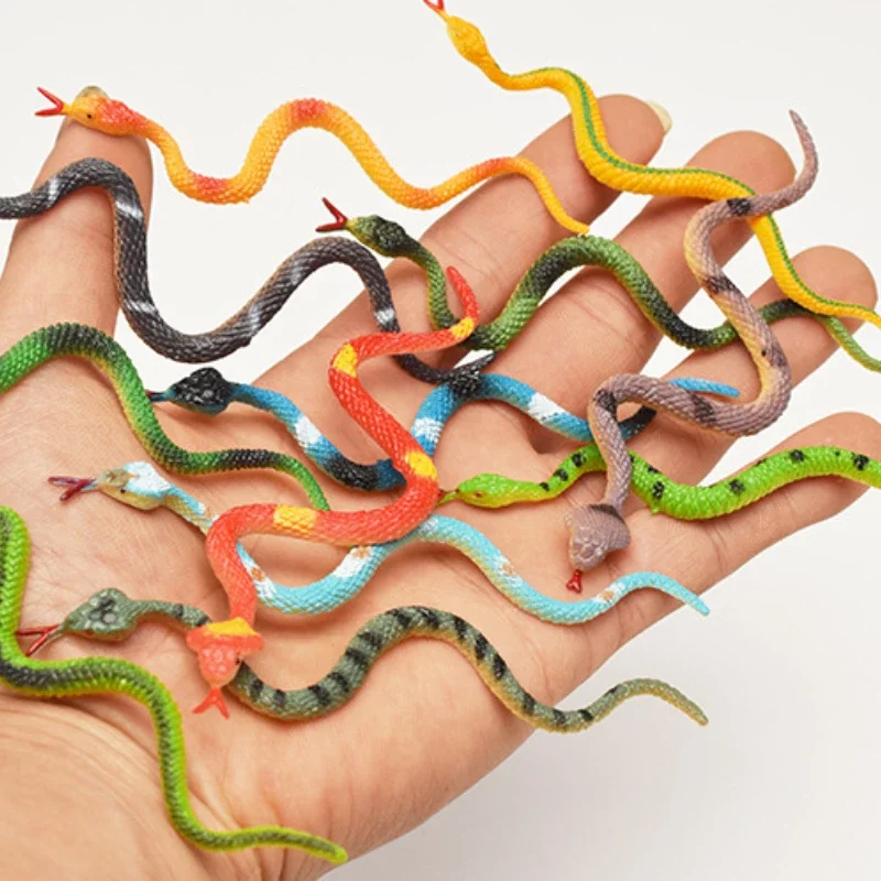 Prank Toys - 12Pcs Wysoka symulacja zabawki Plastikowy model