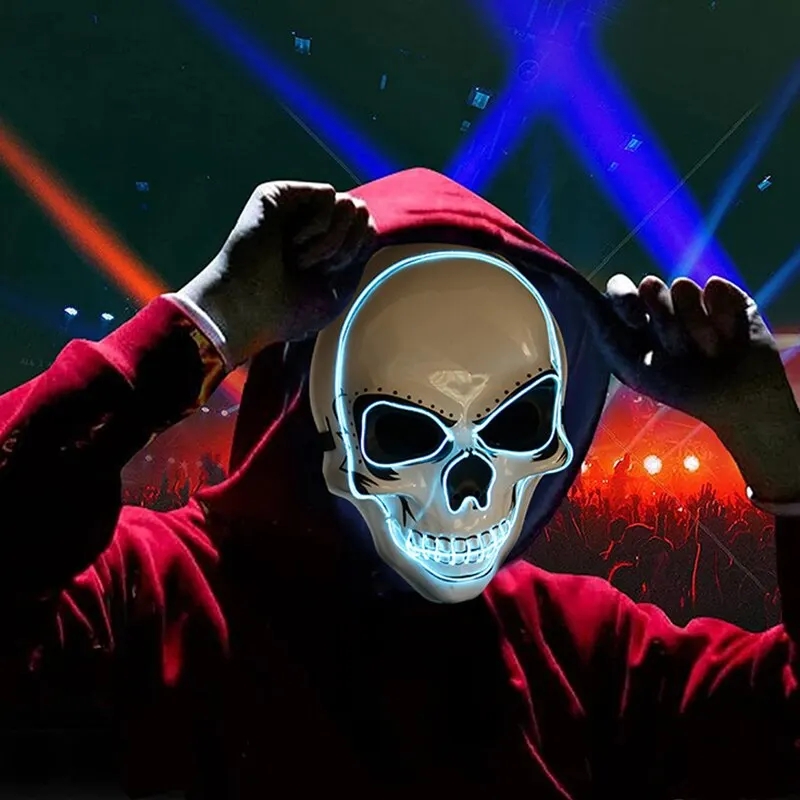 Maska Halloweenowa dla dorosły – Led Purge Mask Halloween recenzja i cena