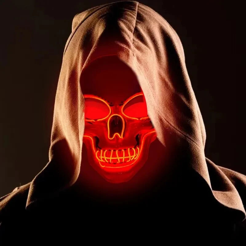 Maska Halloweenowa dla dorosły – Led Purge Mask Halloween recenzja i cena