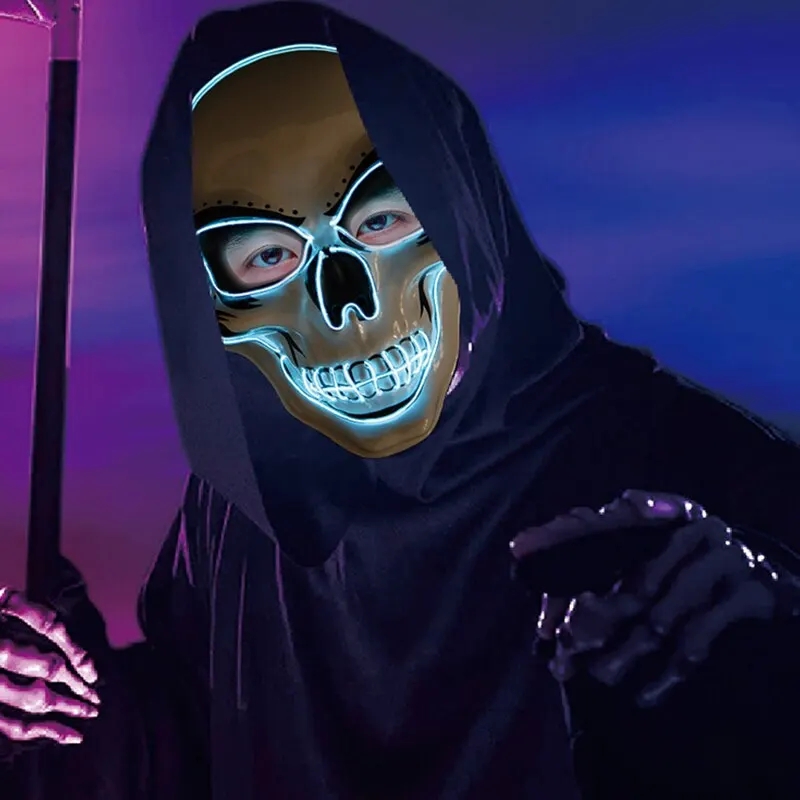 Maska Halloweenowa dla dorosły – Led Purge Mask Halloween recenzja i cena