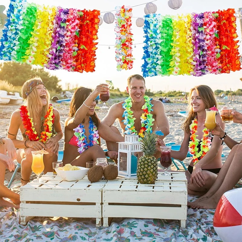 6/12/24 szt. Hawajskie leis, k – Glow In The Dark Party Glasses recenzja i cena
