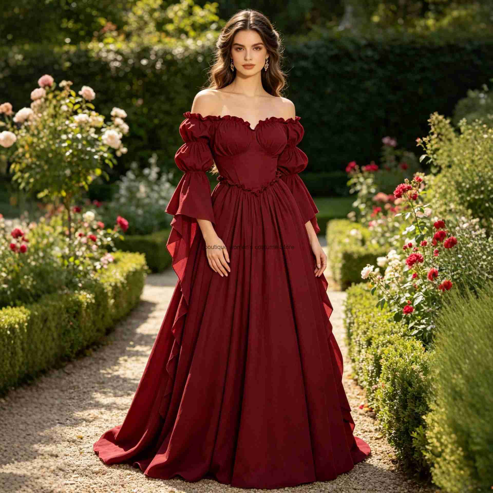 Nowa suknia w stylu średniowie – Medieval Renaissance Dress Women recenzja i cena