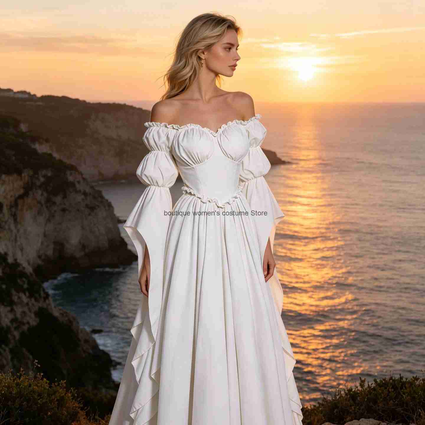 Nowa suknia w stylu średniowie – Medieval Renaissance Dress Women recenzja i cena