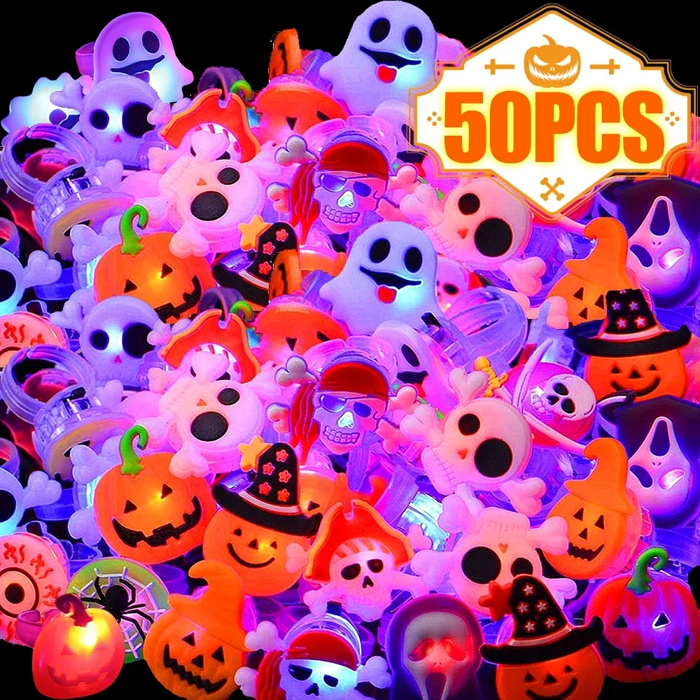 Halloween świecące pierścionki – Glow In The Dark Party Glasses recenzja i cena