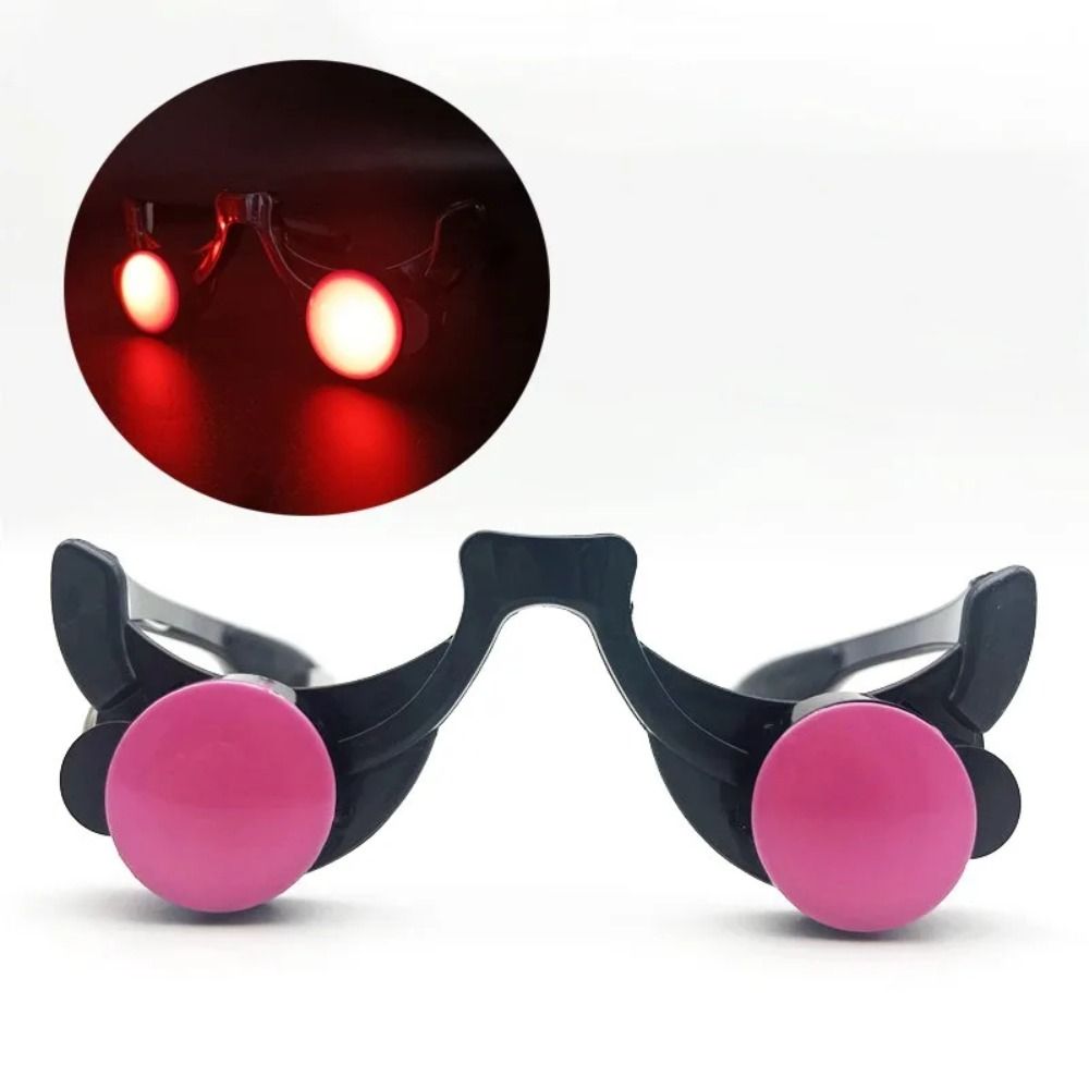 E9 Halloweenowe okulary z czer – Glow In The Dark Party Glasses recenzja i cena