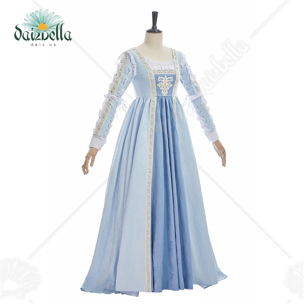 DAIZBELLA Kostium renesansowy  – Medieval Renaissance Dress Women recenzja i cena