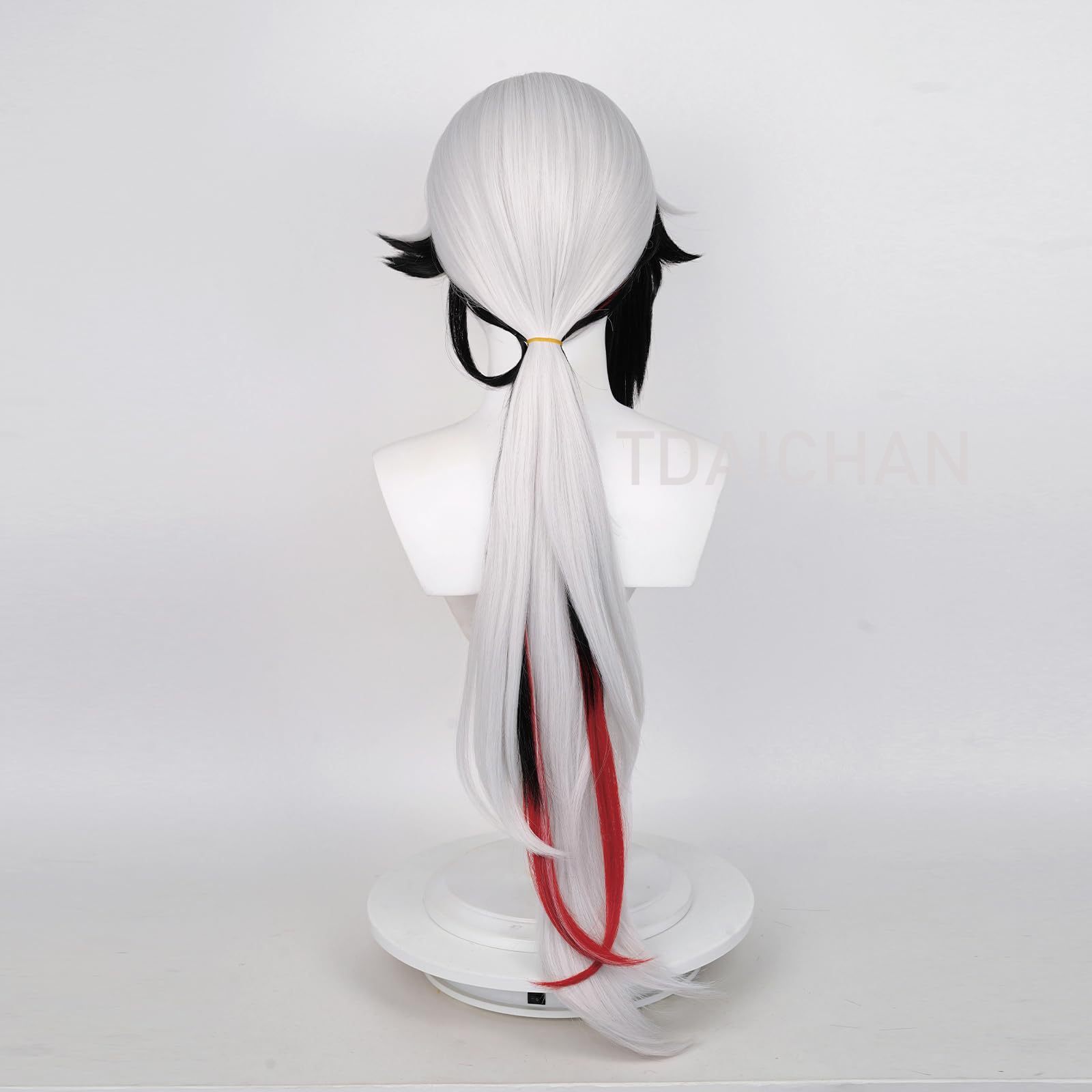Peruka do cosplayu Arlecchino  – Anime Cosplay Wig Heat Resistant recenzja i cena