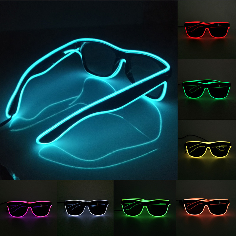 NOWE okulary Led Lights imprez – Glow In The Dark Party Glasses recenzja i cena