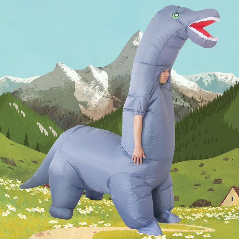2024 Nowy nadmuchiwany kostium – Inflatable Dinosaur Costume Adult recenzja i cena