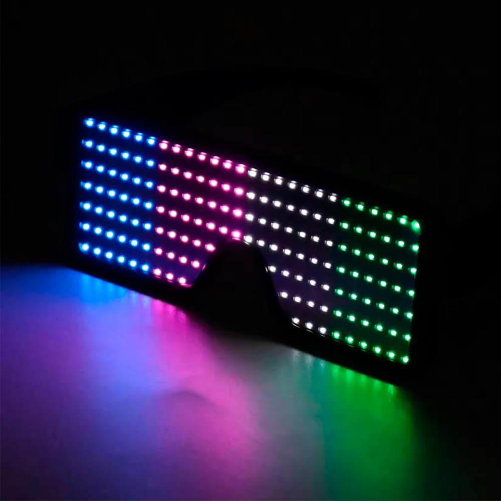 Okulary LED Świecące Dynamiczn – Glow In The Dark Party Glasses recenzja i cena