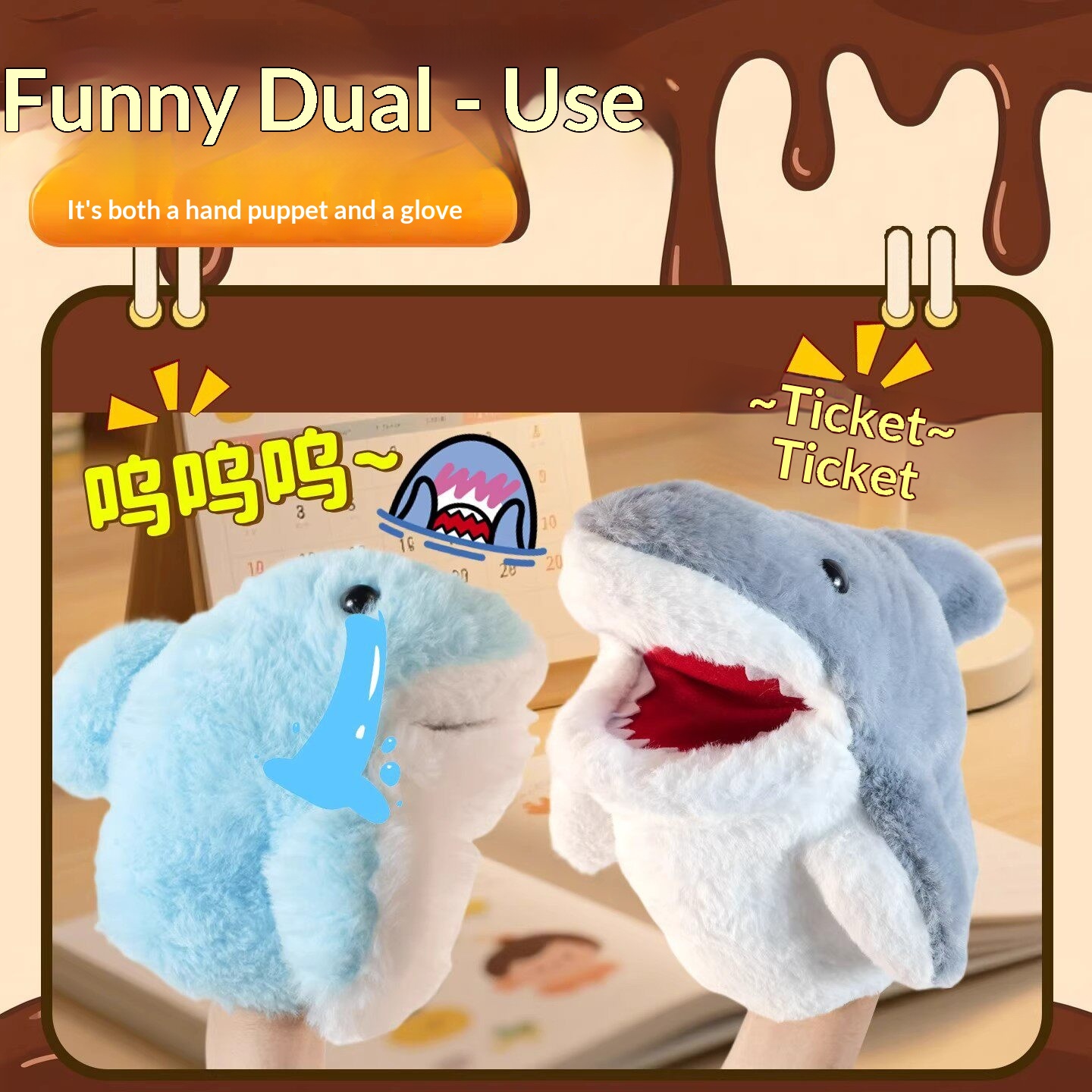 Pluszowa maskotka rekina na rę – Prank Toys recenzja i cena