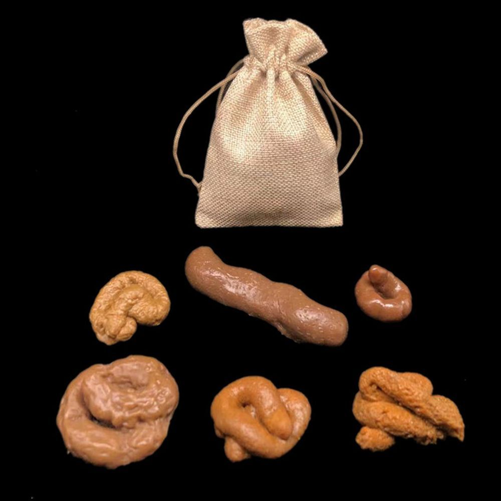 Zestaw 6 sztuk fałszywych kupy – Fake Poop Gag Gift recenzja i cena
